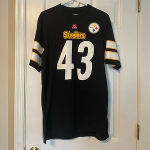Steelers NFL Polamalu 43 Pittsburgh Jersey Adult Medium